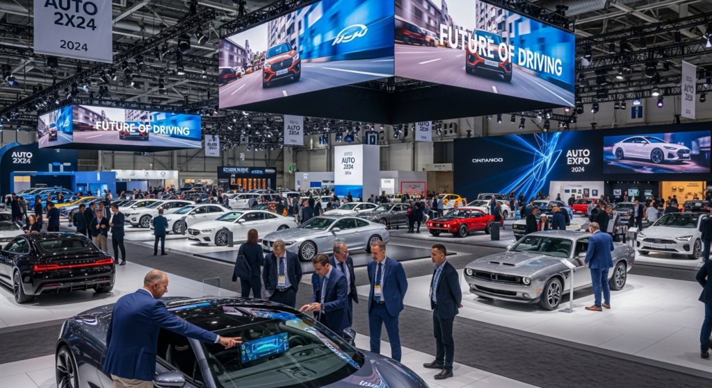 automotive event management for auto trade shows 
