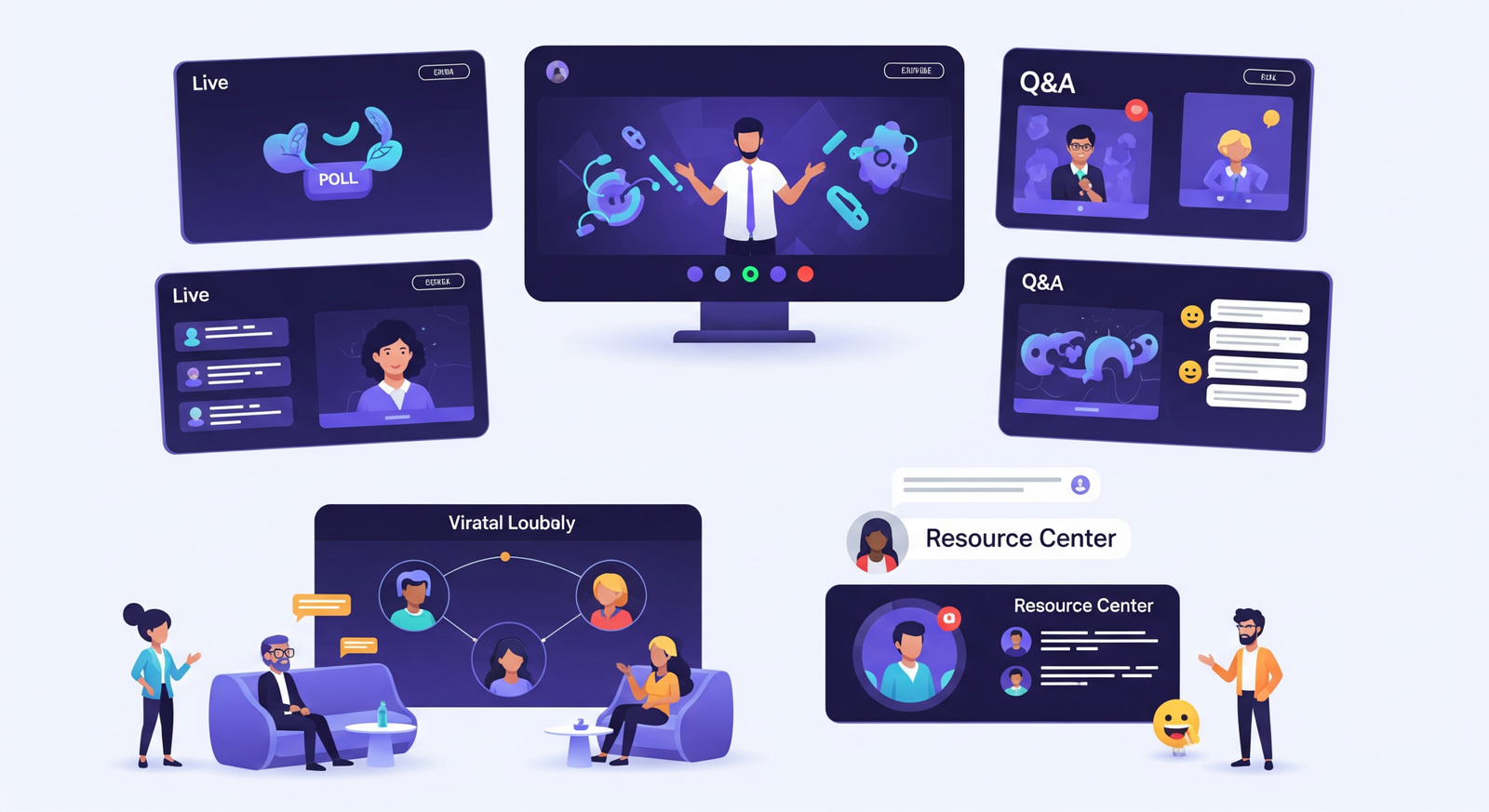 virtual event engagement tools 