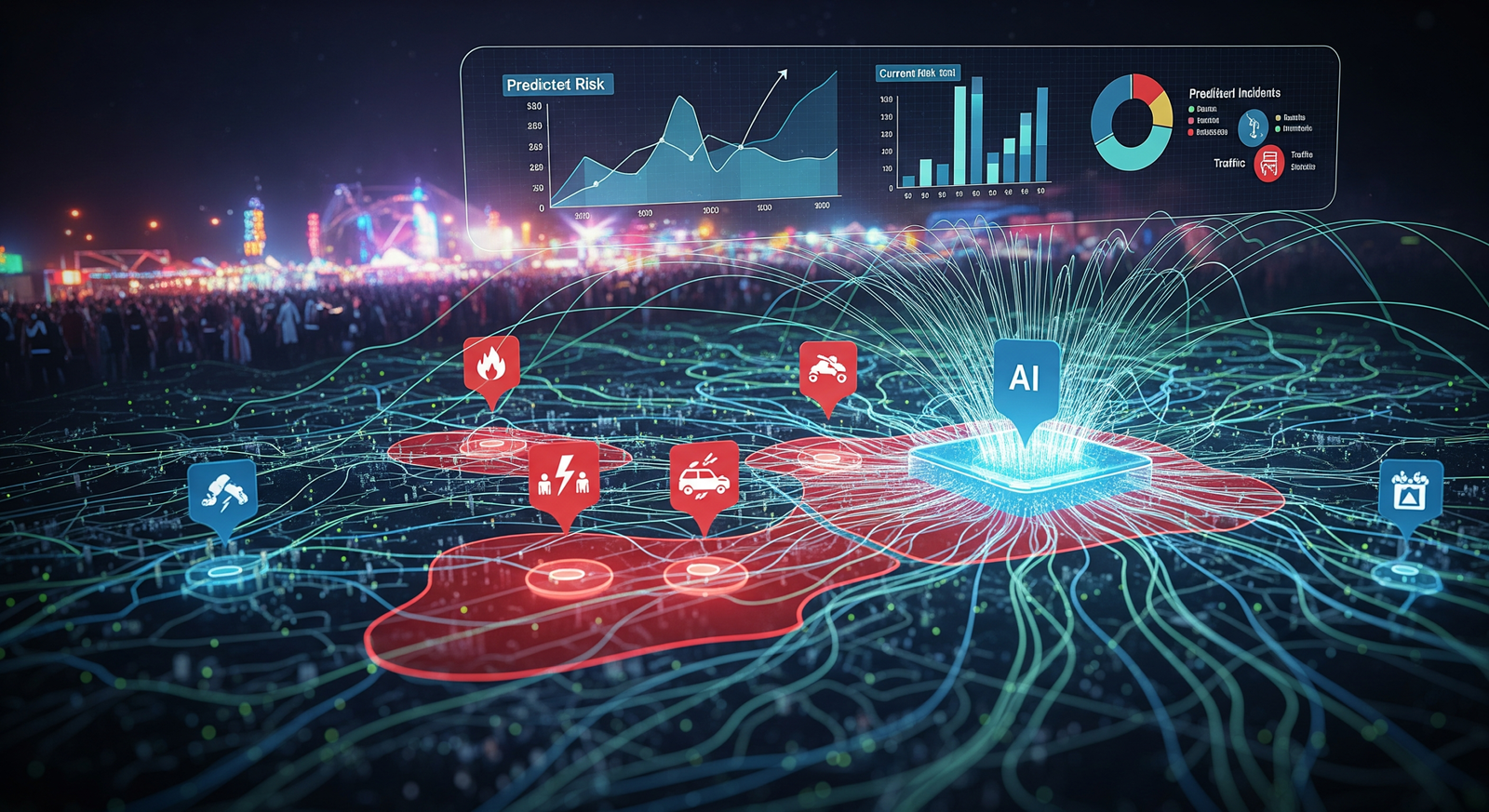 Role of AI in event security